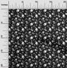 oneOone Cotton Flex Black Fabric Floral Dress Material Fabric Print Fabric By The Yard 40 Inch