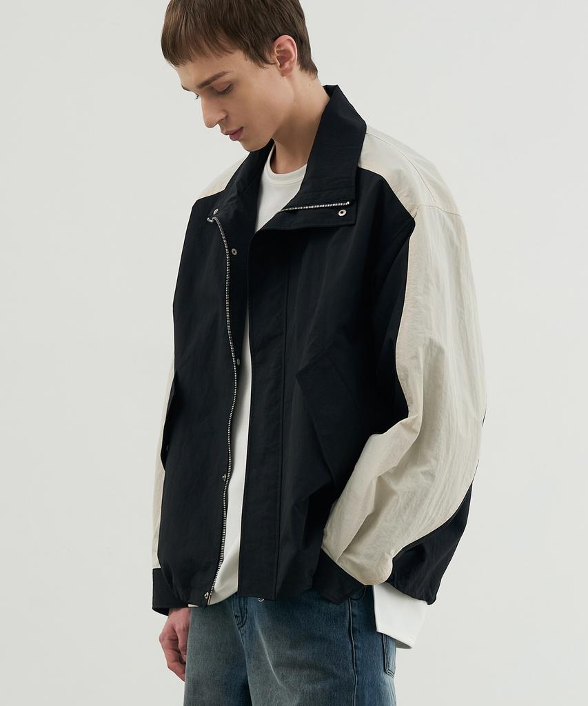 Draw Fit Color Point Windbreaker Jacket