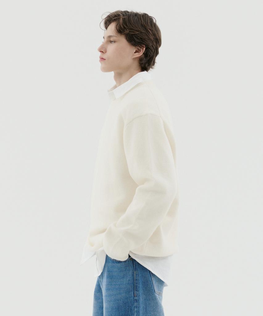 TRADCLUB Basic Oversized Round Knit (5 Colors) (Type B)