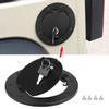 Car Styling Accessories Black Fuel Gas Cover Fit for 2Celsius4 Doors 2007-2017