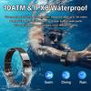 Neuer Fitness-Tracker Smart-Armband Herren IPX8 Wasserdicht Herzfrequenz-Schlafüberwachung Outdoor-Sport Schrittzähler GPS-Tracking Smartwatch