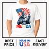 Bigfoot Merica American Flag Patriotic 4th Of July T-Shirt ON TREND Unisex T-Shirt
