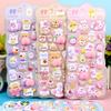 1/2/4pcsCute 3D Decompression Soft Butt Pinch Fun Cartoon Stickers Kawaii DIY Phone Water Bottle Decoration Stickers Gift