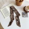 Leopard Print Slender Scarf Long Neck Scarf New Headscarf  Neckwear/Wrist/Waistband