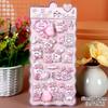 3D Cute Animal Butt Stickers Soft Pinched Happy Buttocks Sticker Stress Relief Puffy Sticker For Diy Scrapbook Phone Case Decal