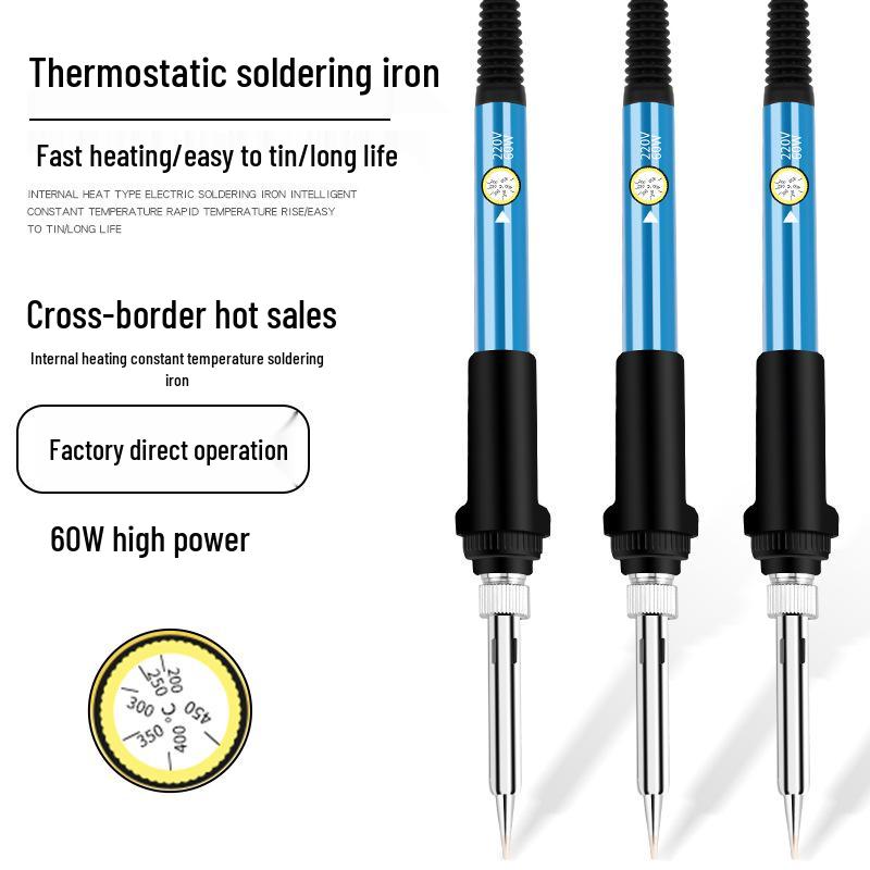 60W Adjustable Temperature Electric Soldering Iron & Pyrography Pen Set
