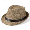 Strohhut für Herren, modischer Zylinder für Damen, britischer Retro-Jazzhut, Herrenhut, Sonnenschutzhut