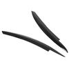 Pair Car Headlight Eyebrows Left Right Glossy Black Modification Replacement for 6 MK6 2008?2012