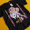 חולצת טי אנימה מיוחדת וינטג' אהבה חולצה יפנית חולצת טי אנימה חולצה מתנה מנגה