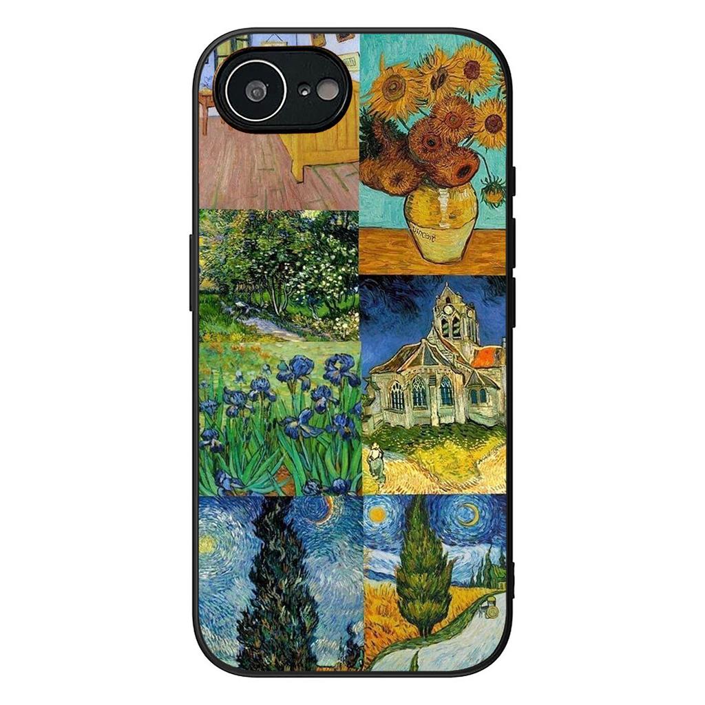 Van Sunflower Gogh Starry Night Painting Case for Motorola Moto Edge 50 30 Fusion 40 NEO Ultra Pro G22 G23 G20 G35 G84 G13 G53