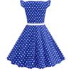 Fashionable Polka Dot Children's Dress Fresh Retro Skirt