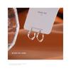Möbius Ring Earrings for Women New High-end Earrings Niche Design Earrings