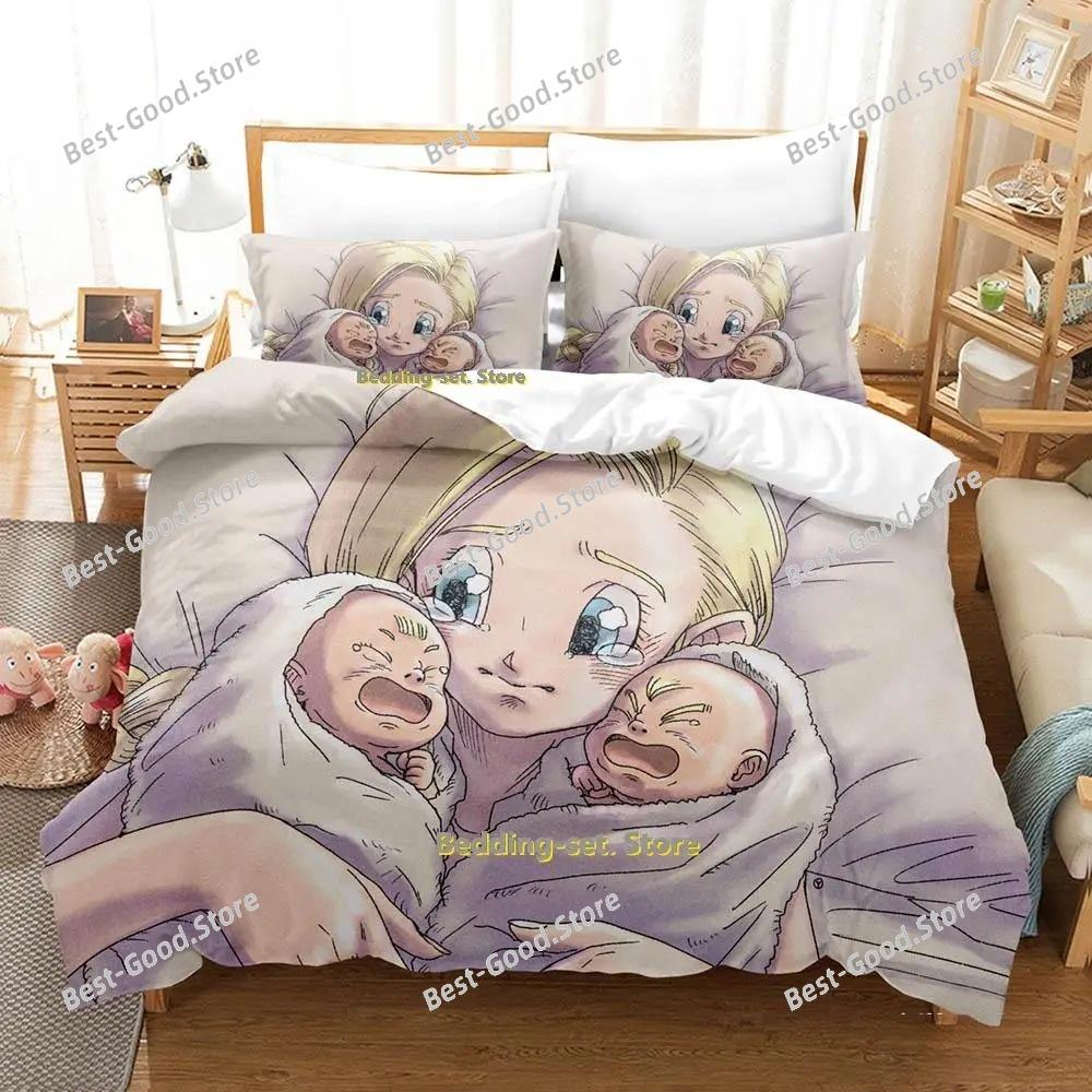 New Dragon Quest Bedding Set Single Twin Full Queen King Size Bed Set Adult Kid Bedroom Duvetcover Sets Anime