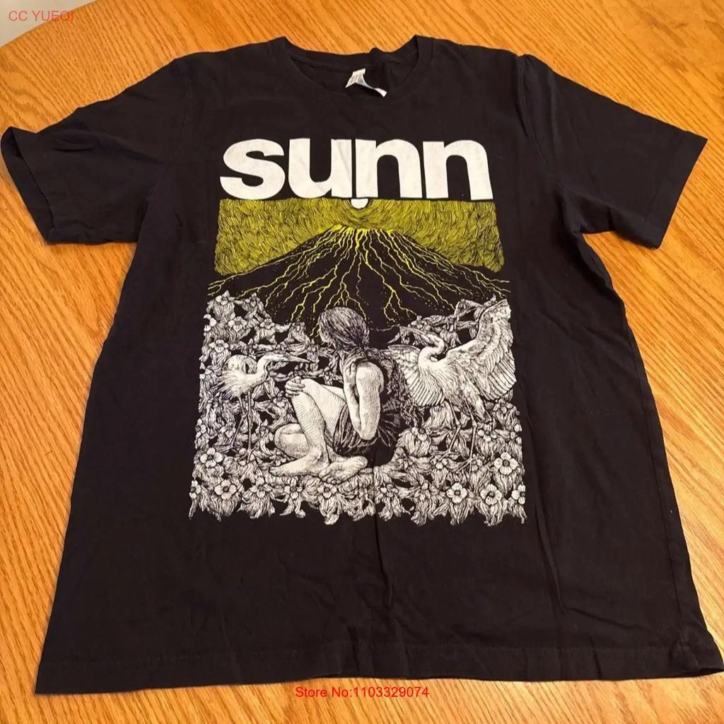 SUNN O Band Let There Be Drone 1-seitiges T-Shirt Konzert S 5XL TR636 vintage gewaschen Streetwear Mode Unisex
