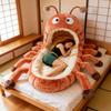 Yousheng Hugging Caterpillar Sleeping Bag Padded Plush Cocoon Sleeping Bag Full Body Lounger Cozy Reading Nest Indoor Nap Cocoon for Adults