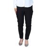 Elastic Office [ALL-IN-FOR J.P.C.] Women's Pants, Stretch, Waist, Casual, Office/OL Style, Sun-ux-pnt-1946-alf-L-lepa-Black