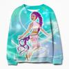 Girl K-pop Demon Hunter Fashion Casual Sweatshirt Movie,new Arrivals children,K-pop Trendlong-sleeve Crewneck Top