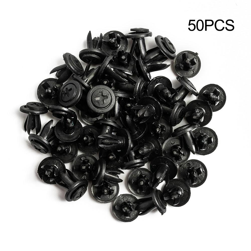 Push Pin Clips Parts Accessories Exterior Mouldings 6mm Hole Dia Plastic