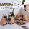 Funny Capybara Pinch Statue Stretchable Squeeze Capybara Figurines Cute Expression Animal Figure Home Decoration Creative Gift