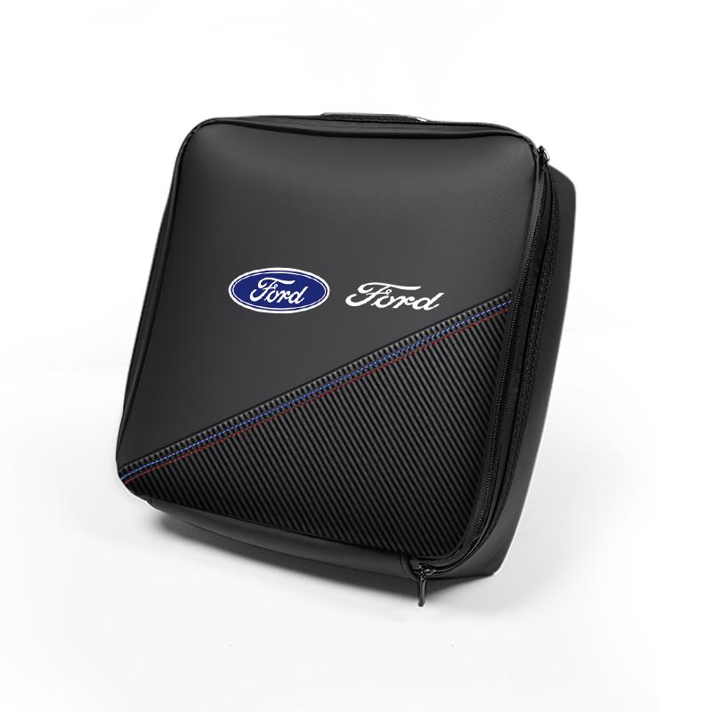Oplaadbare Auto Gun h29 Opbergdoos Voor Ford Focus Fiesta Mondeo Explorer Transit Ranger Leer Organizer Tas Accessoires sleutelhanger