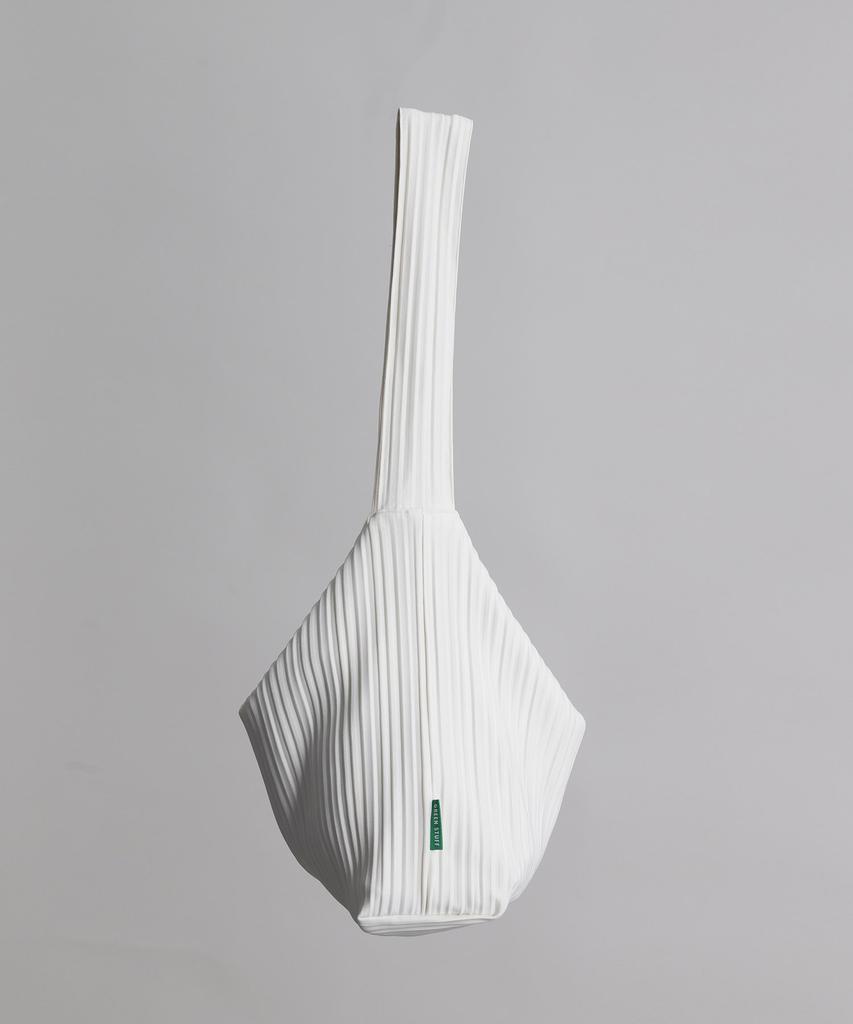 Green Stuff Simple Shopper Bag 62 Random Pleats - Ivory