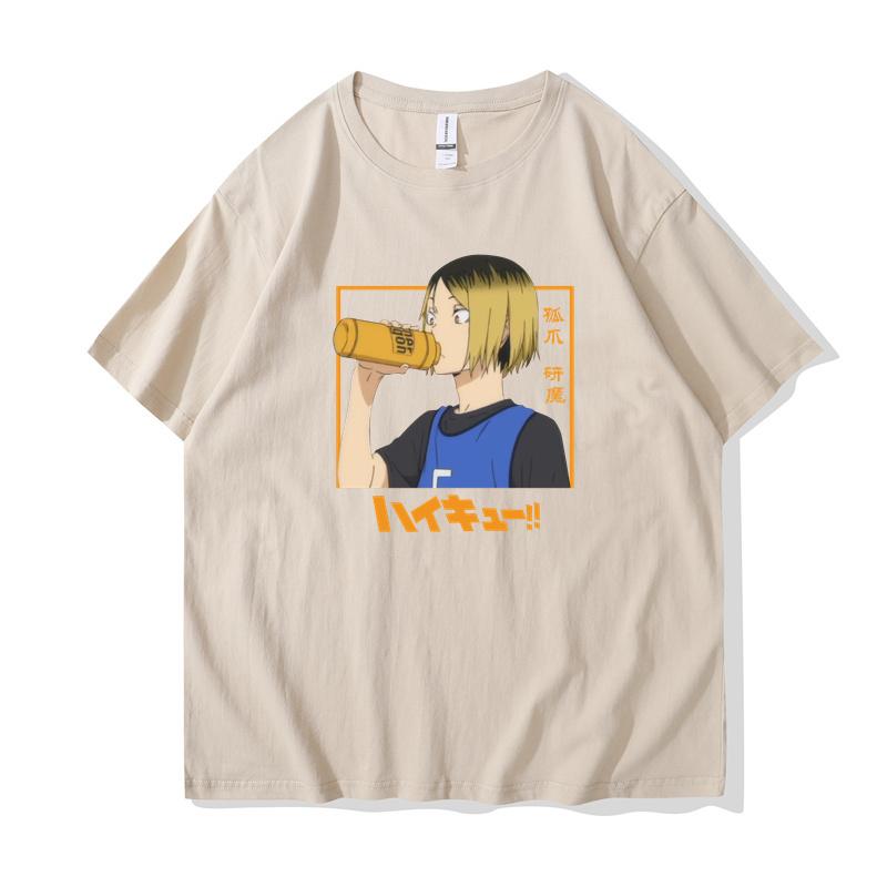 Kozume Kenma Graphic Printed T Shirt Women Fashion Anime Harajuku T Shirt Summer Casual Round Neck Short Sleeve Top