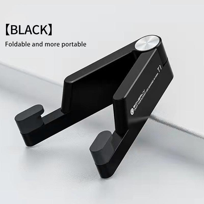 Universal Aluminum Mobile Phone Holder Portable Foldable Desk Mount For Iphone Ipad E-Reader Tablet Support Phone Bracket Stand