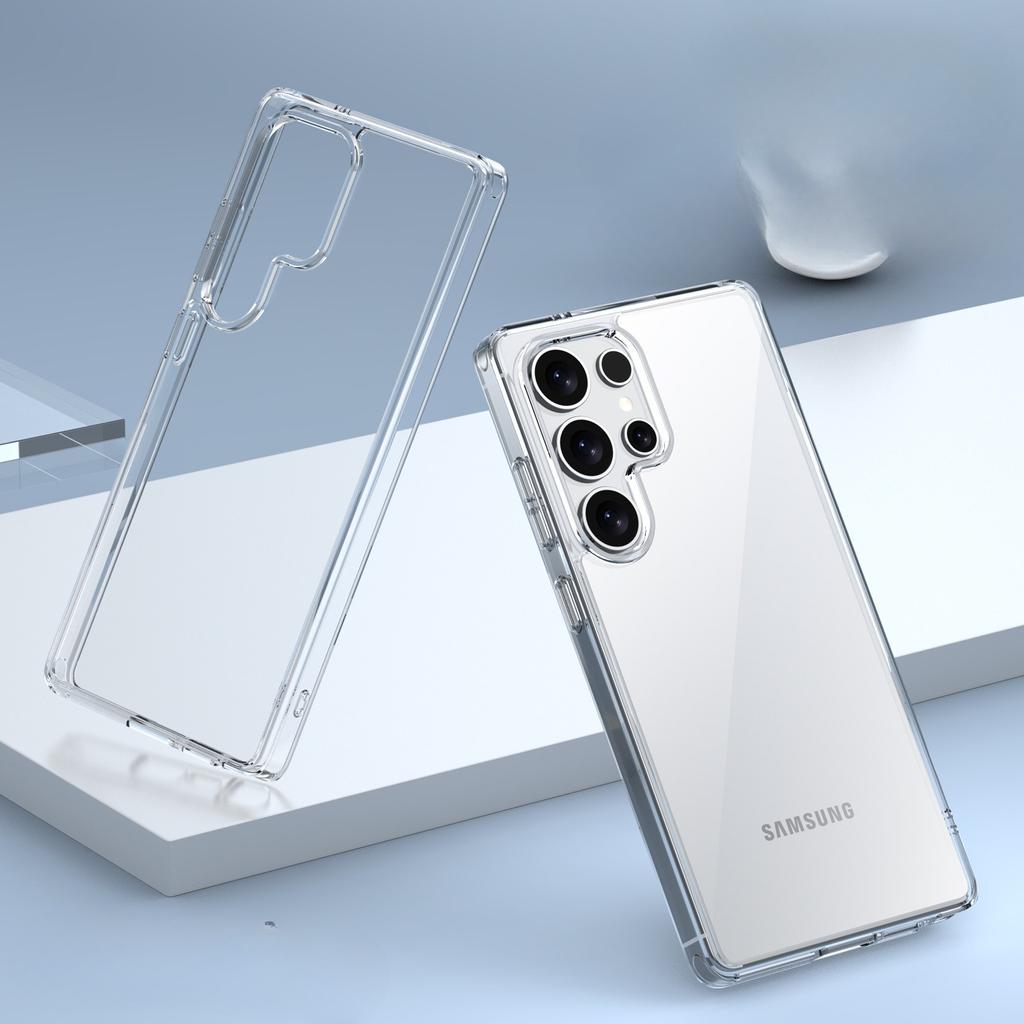 Novo Modelo Adequado para Capa de Celular Samsung S25 Ultra Transparente Anti Queda Capa Protetora SamsungS25 Tpu Pc
