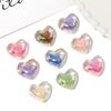 19*21mm 4 buc. Mărgele de bomboane acrilice transparente Sandwich Mărgele Love Heart Suger pentru realizarea de bijuterii, decorare cu farmec DIY