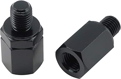 Kitaco 0900-505-10031 Jeu d'adaptateurs de rétroviseur, 0,7 pouce (17 millimètres), 0,4 pouce (10 mm) Inverser