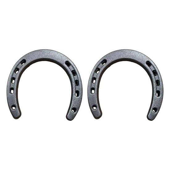 Horseshoe Decoration Retro Style Lucky Charm Metal Horseshoe Wall Decor Western Horseshoe Ornament for Cowboy Parties