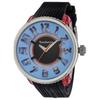 FLASH TY532015-LBUBK-AM Men's Watch Quartz 10 ATM Water Resistant Mineral Glass Blue Dial Nylon Strap