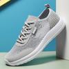 Summer Men's Sports Shoes Trendy Mesh Breathable Comfortable Casual Cushioned Running Shoes Lightweight Tennis Shoes