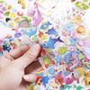 12 Stück/Set 3D Blasensticker Schreibwarensticker Büro Lernbedarf Scrapbooking Album Dekoration Schülerbelohnung TMZ