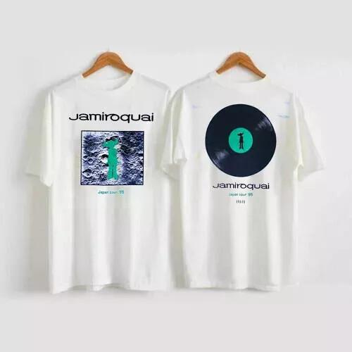 Jamiroquai Japan Tour 03995 2 Side Unisex Short Sleeve T Shirt Classic Unisex T-Shirt