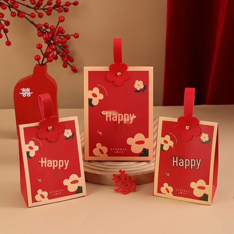 2023 Wedding & Engagement Candy Gift Box / Bag - Elegant, Empty Packaging for Special Occasions