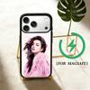 Singer C-Charli Xcx  Phone Case For iPhone 17 16 15 14 13 12  Pro Max Plus for Magsafe Mirror Wireless Magnetic Cover