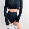 Seamless High Waist Body Shaping Thong Comfortable Nylon Fabric Tummy Control Panties