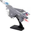 Diecast F16 Fighting Falcon Airplane Model Aircraft Army Air Force Toys Military Plane Pull Back with Lights and Sounds
