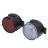 Ensemble d'éclairage de vélo Phare avant Feu arrière 6 modes Rechargeable USB Avertissement Lumières de vélo