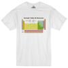 Science T-shirt Men Periodic Table Elements Geek Nerd Regular Fit Spun T Shirt
