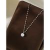 Six-claw Single Diamond Necklace Female Simple Niche Explosion Exquisite High-end Ins Style Accessories Female