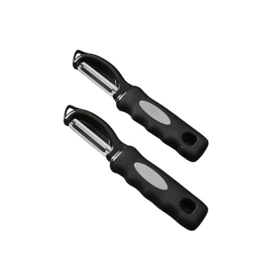 Swivel Vegetable Peeler with Blemish Remover Stainless Steel Blades Fruit Peeler with Ergonomic Handle Easy To Clean Kitchen Peeler