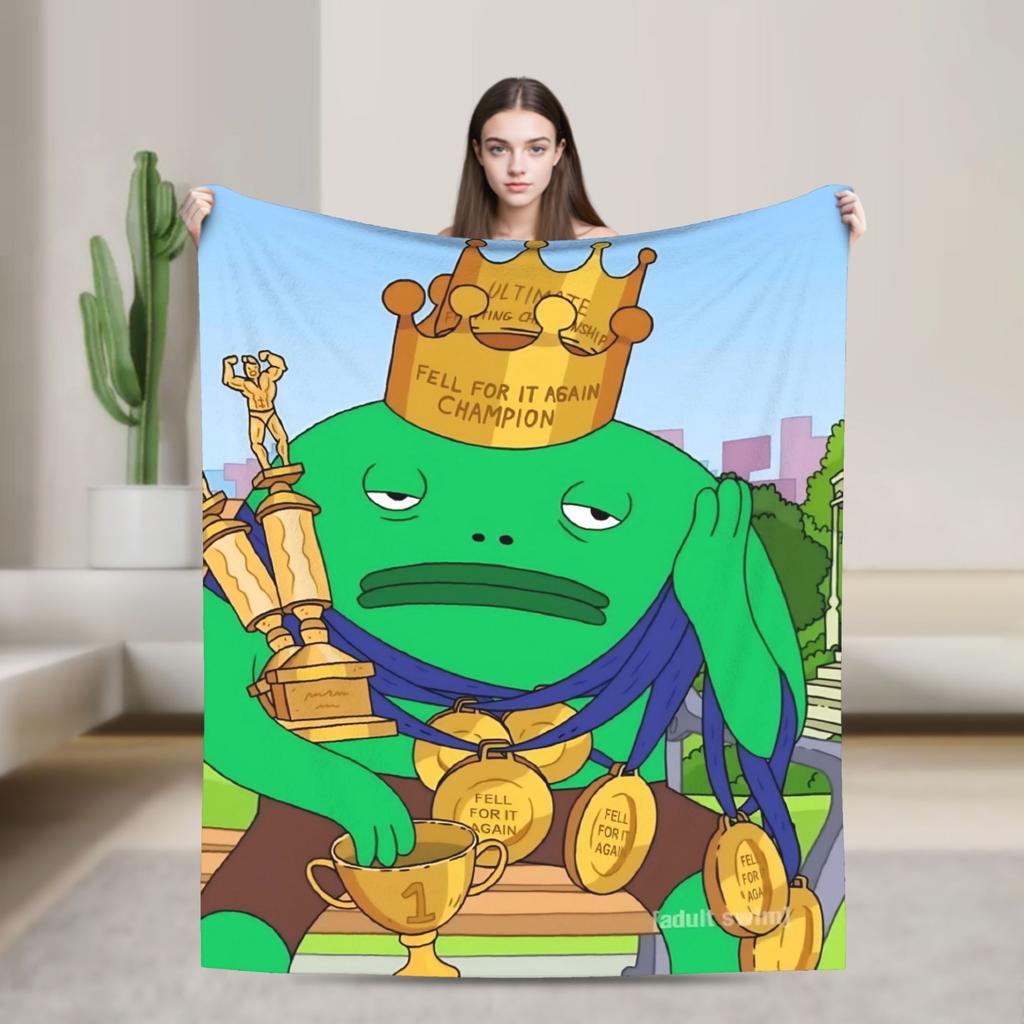 Smiling Friend Games Blankets Quality Warm Soft  Throw Blanket Winter Airplane Travel Couch Chair Sofa Bed Funny Bedspread