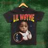 Lil Wayne Tha Carter III Hip Hop T Shirt Size Medium Vintage Washed Slightly Breathable Soft Graphic Comfortable
