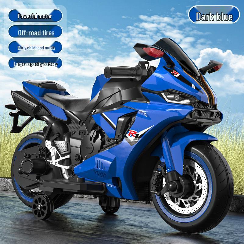 Kids' Electric Off-Road Motorcycle - Remote Control Ride-On Toy for Ages 2-8, Rechargeable