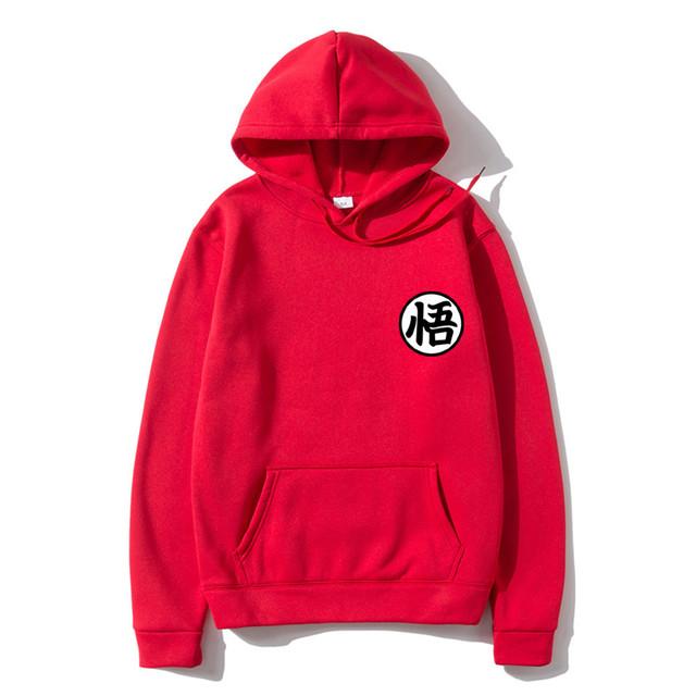 Women's Long Sleeves Newest Japanese Anime Hoodie Cosplay Saiyan Son Harajuku Goku  Streetwear Hooded Sweatshirts Casual Hoodies Men/Women Clothing