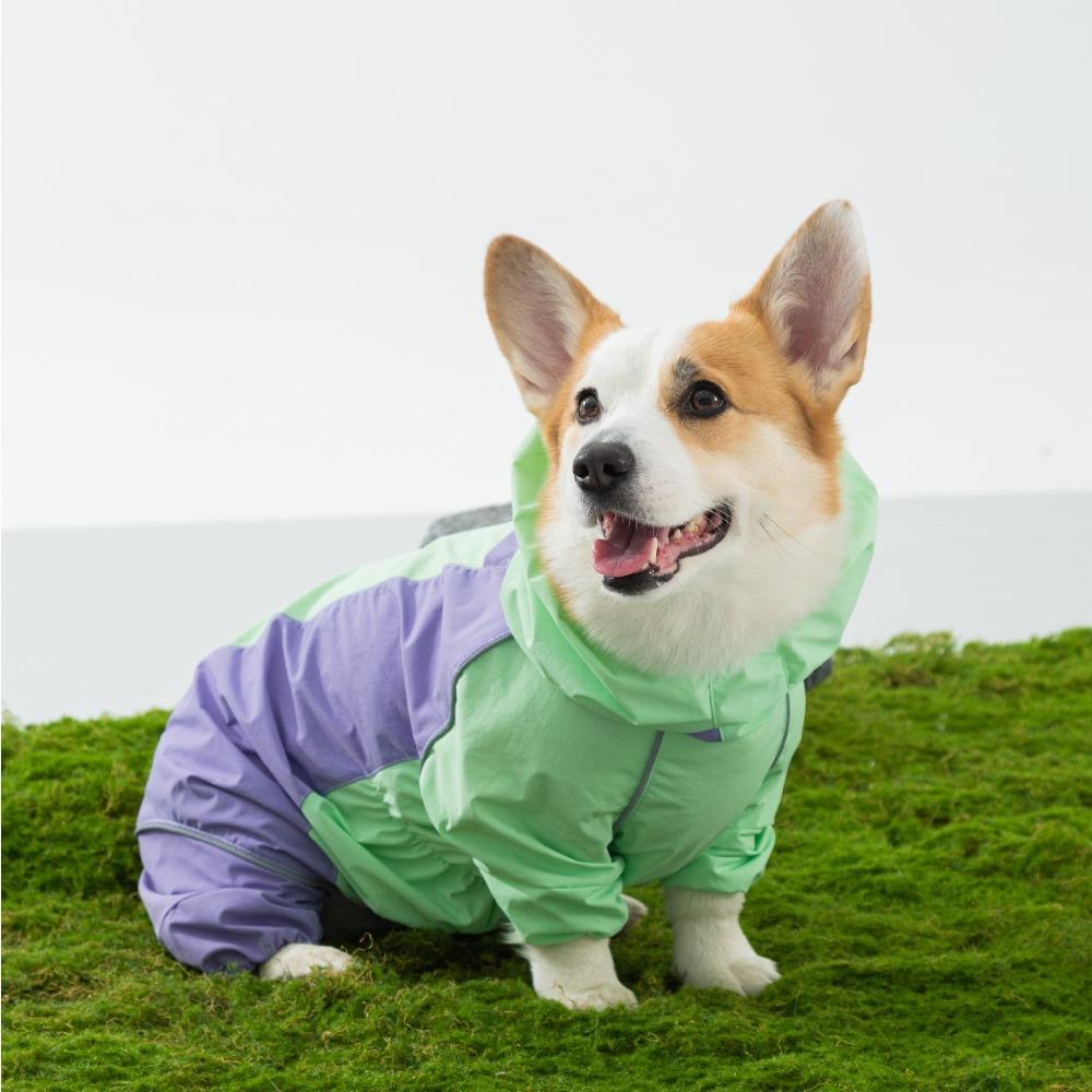 New Pet Dog  Small and Medium-sized Dogs Can Wear It In All Seasons, Waterproof, Rainproof and Moisture-proof Clothes When Going Out In Rainy Days