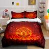 Manchester United Fiery Logo. Bedding Sets Duvet Cover Sets Duvet Covers Pillowcases(1 * Duvet Cover 2 * Pillowcases Without Duvet Insert)