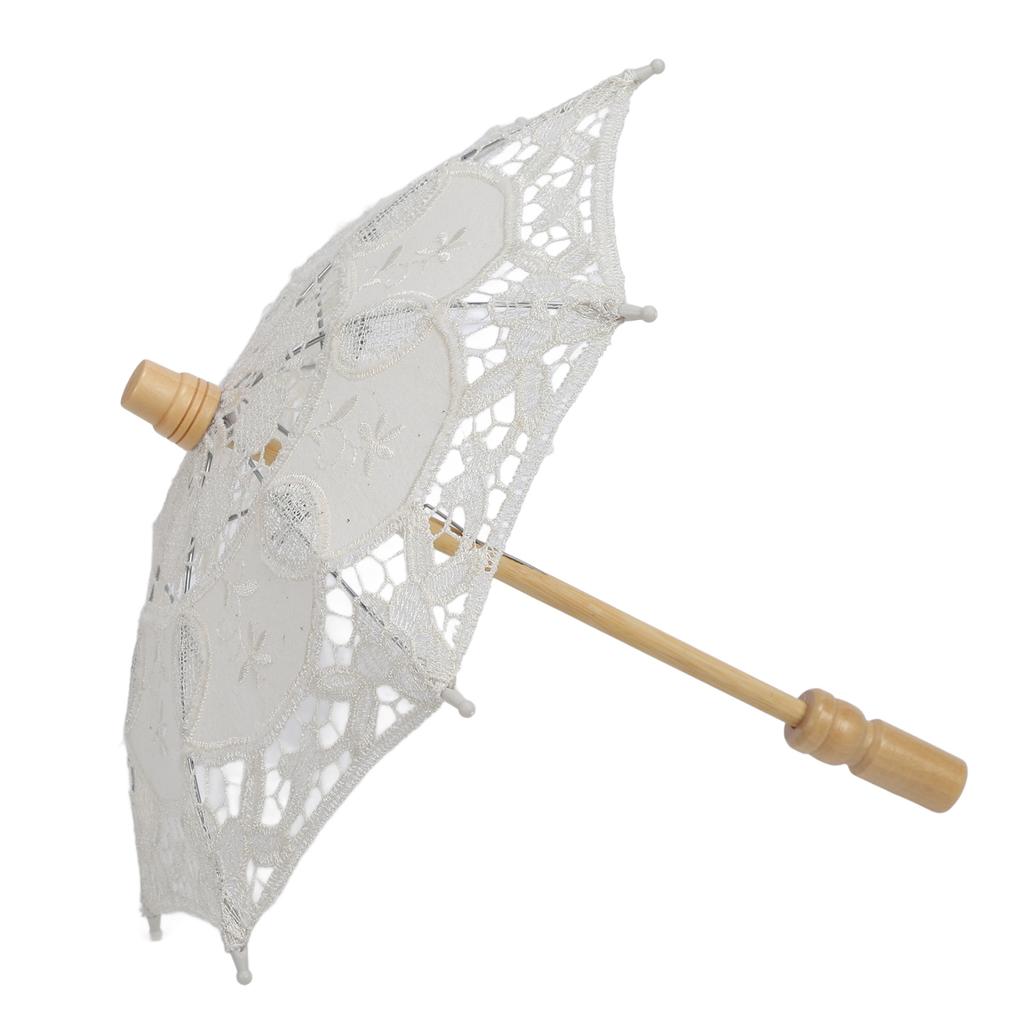Lace Wedding Umbrella Wedding Bridal Lace Umbrella Decorative DIY Umbrella Photography Prop for